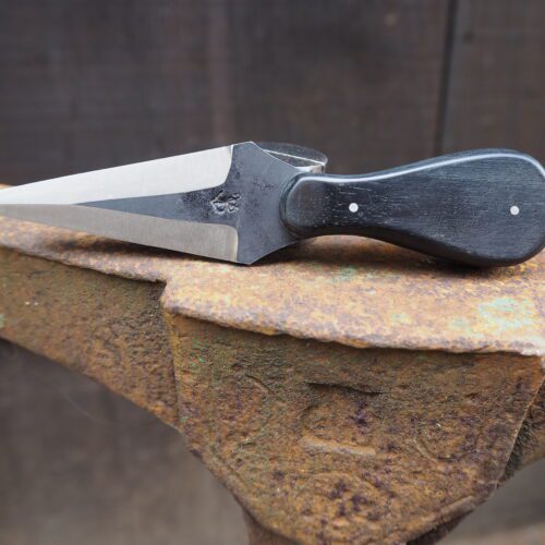 Couteau à huitre en inox et ébene